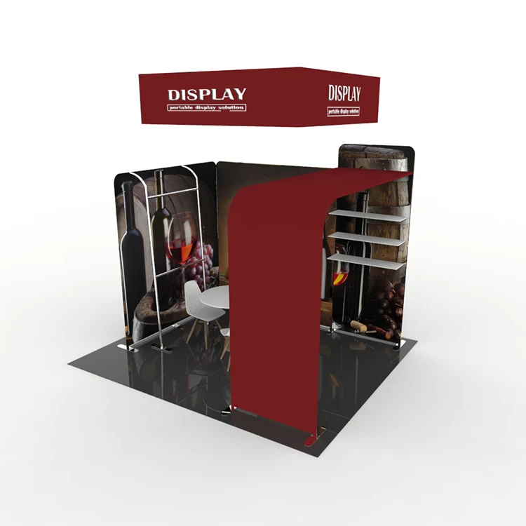 Китай, оптовая продажа, выставочная стенд для натяжения ткани, выставочные стенды 3x3