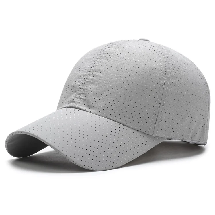 
Custom High Quality 100% Polyester Summer Cool Running Golf Hats Baseball Cap 