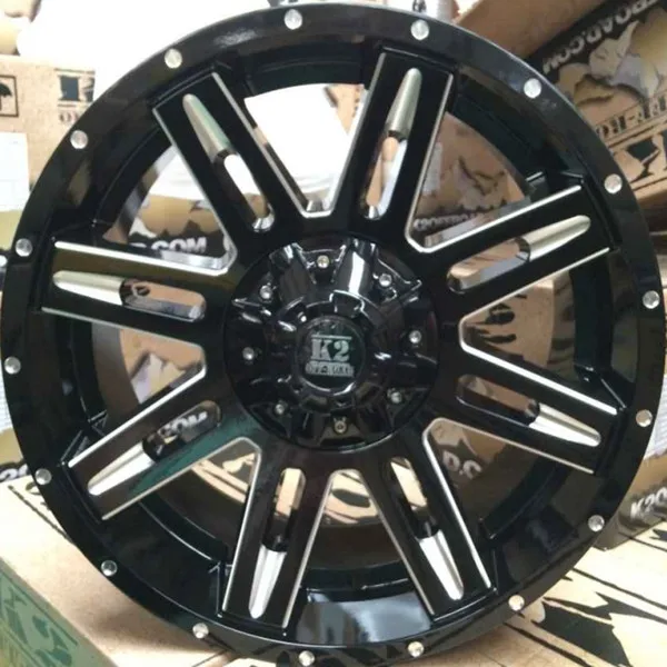 Лидер продаж колеса Vesteon для внедорожников с фрезерным отделкой алюминиевые PCD6 * 139 7