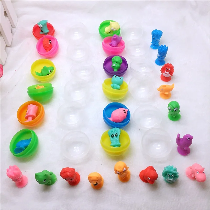 3.2cm diameter colorful plastic ball capsules with toys inside for vending machine as kids gift
