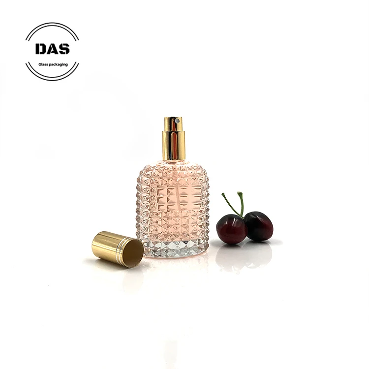 
Competitive Manufacturer Top 50ml Perfume Glass Bottle square perfume bottle 