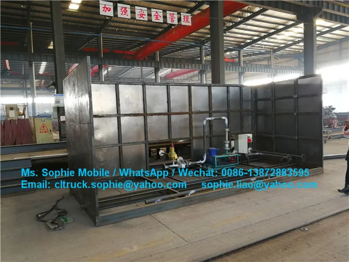 CLW 5MT New & Used Horizontal Mobile LPG Filling Station Carbon Steel Mobile Plant Equipment with Pump & Pressure Vessel