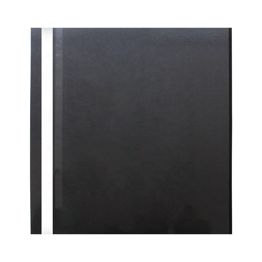 Self adhesive paper sheet for photo album 315*325mm white and black color PVC sheet with BOPP film dry mount sheets