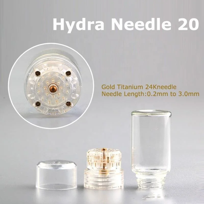 
micro derma needle stamp with 20 titanium needles 