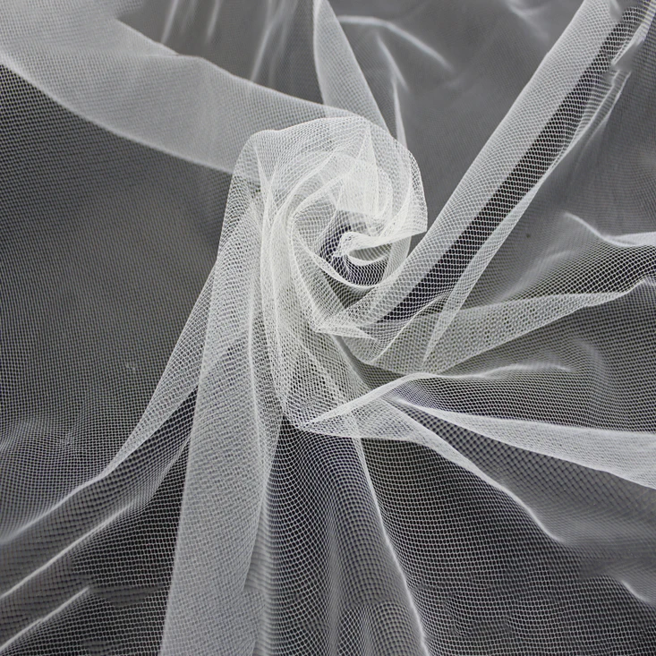 HG6161, 100% полиэфирная простая английская сетчатая ткань для украшения