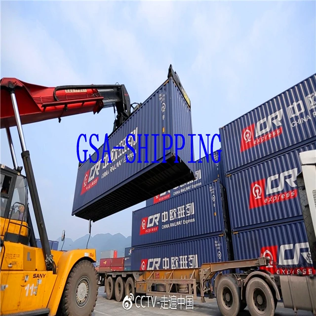 cheap and fast Railway/train 20FT/40HQ container freight servcie shipping from China delivery to Ekaterinburg/Kazan/Samara