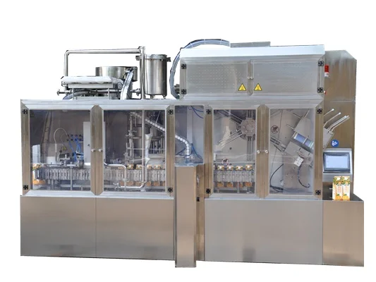 Fully automatic gable top carton filling machine
