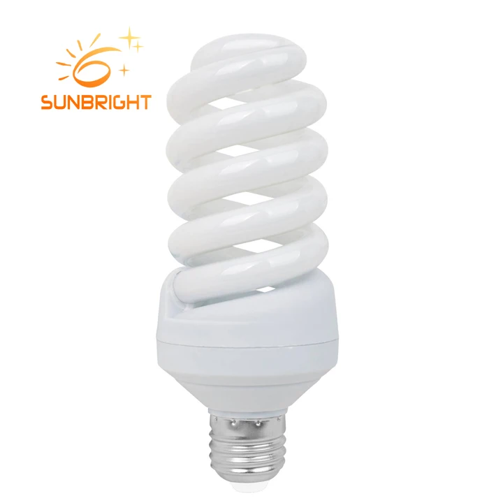 wholesale e22 b27 110v 10w 12w spiral fluorescent cfl material energy saving bulb
