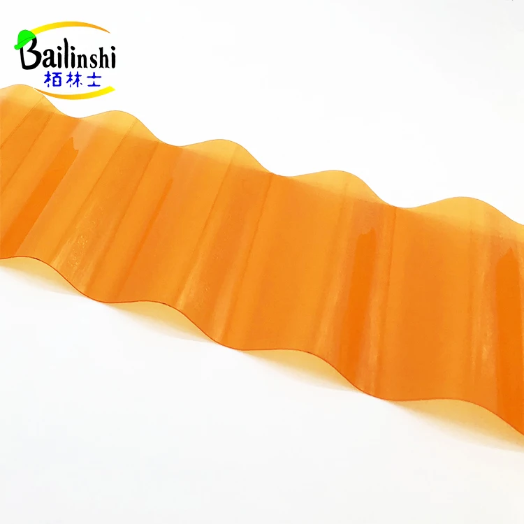 Building Materials Hard Coating Corrugated Sunlight Roof Greenhouse Polycarbonate Pc Sheet