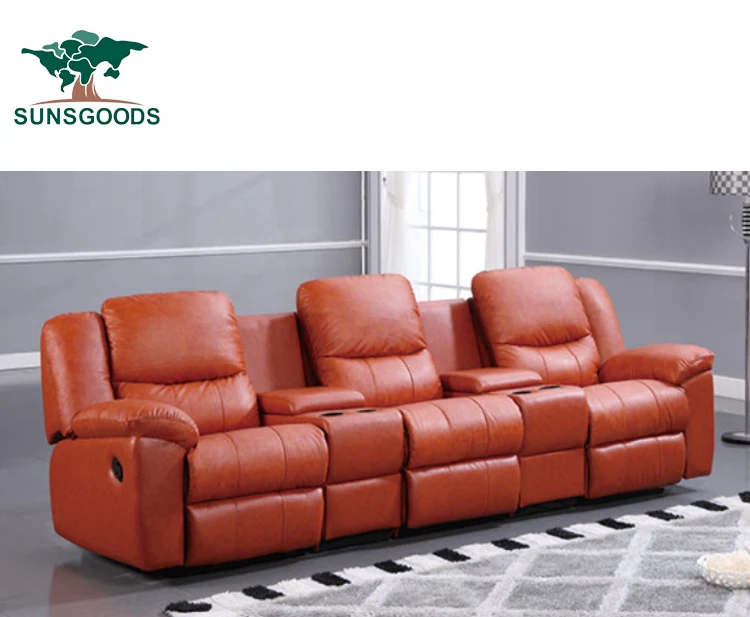 
China manufacturer recliner chair movies,recliner chair movie theatre,3 seater leather recliner sofa 