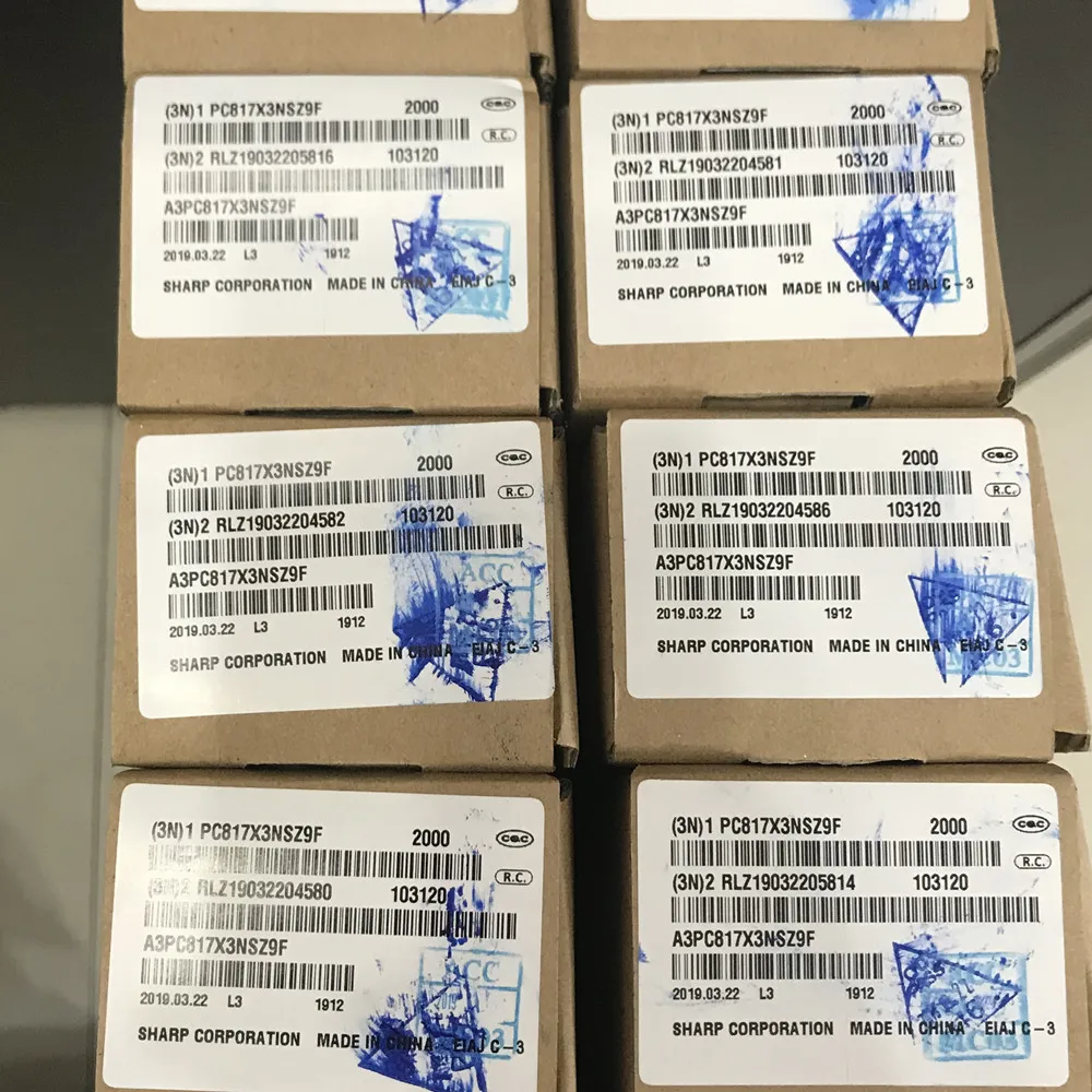 ПК 817 оригинальный ic откалывает оптрон выход тразистора 5000Vrms 1 канал SMD PC817