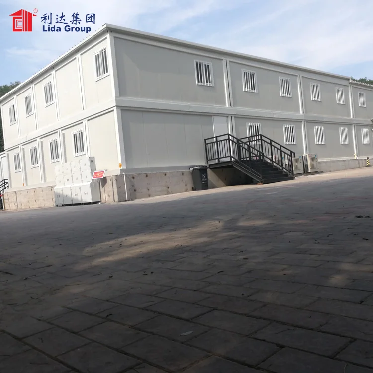 High Quality Pack Shipping Container Two Bedroom Prefab Container House For Sales