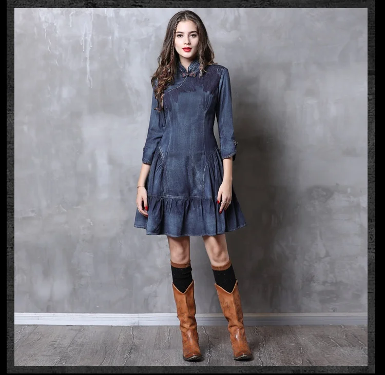 Hot Sale new summer ladies fashion Cheongsam dress