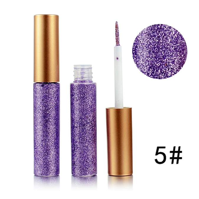 
Liquid glitter eye liner waterproof gel eyeliner custom logo eyeliner liquid glitter eyeliner private label 
