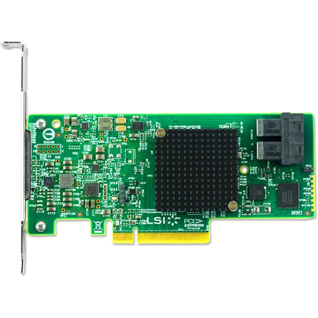Оригинальная карта LSI 9300-8i PCI-Express 3.0 SATA SAS 8-портовая 12 Гбит / с