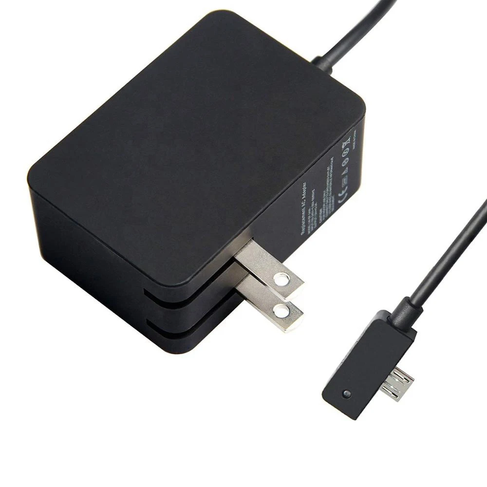 13W 5.2V 2.5A AC Power Adapter Charger Cord Replacement for Microsoft Surface 3 with USB  Charging Port tablet