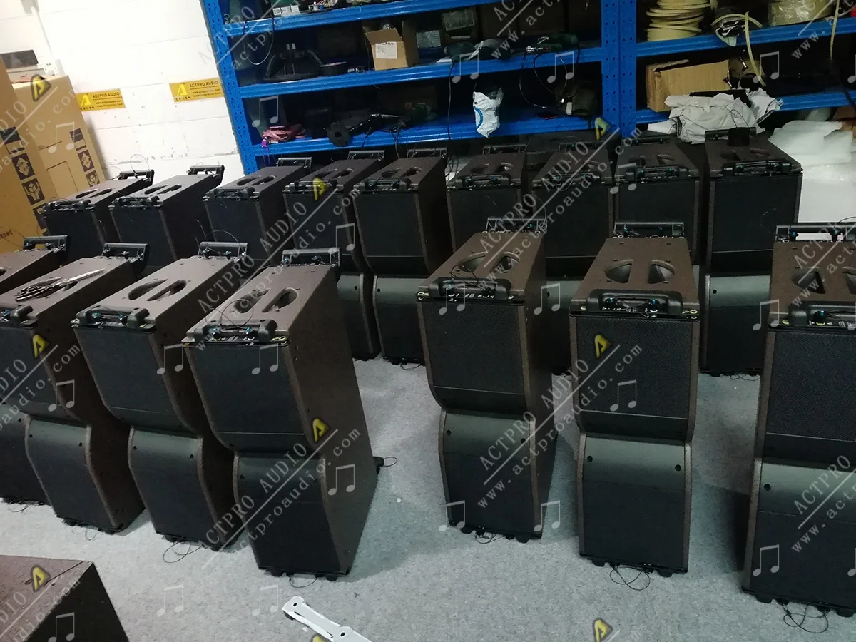 PA Speaker Dual 8 Inch KR208 Line Array PRO Sound KR208 Loud Speaker Powerful Bass 18 Inch Subwoofer Sb18 Sb28 Ks28