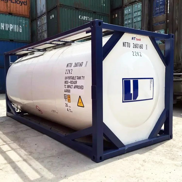 40 feet coconuts tank container with heating system