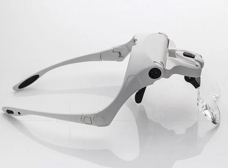 
1.0X/1.5X/2.0X/2.5X/3.5X bracket magnifier with 2Led light 