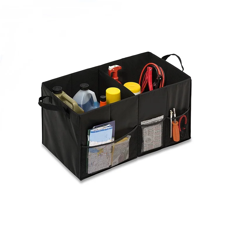 New top sale durable folding Car Trunk Organizer with lid