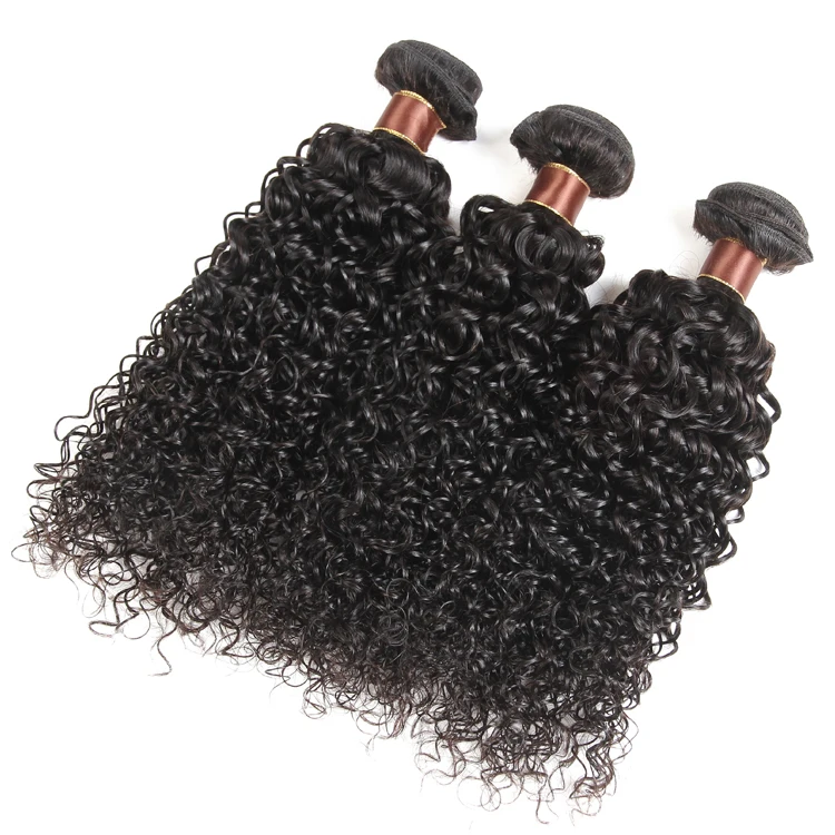 
9A Brazilian Jerry Curl with Closure Unprocessed Virgin Hair Bundles with Closure Brazilian Hair Bundles Cuticle Aligned Hair 
