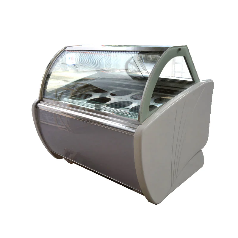 gelato showcase cool cabinet display ice cream storage freezers
