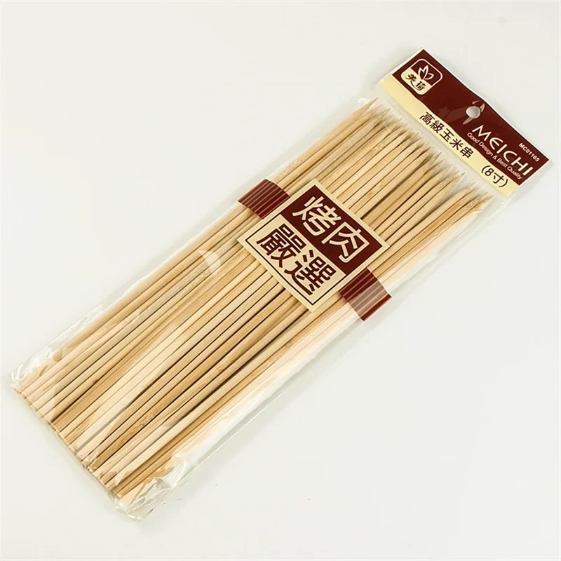 disposable skewer and stick in bamboo material wholesale