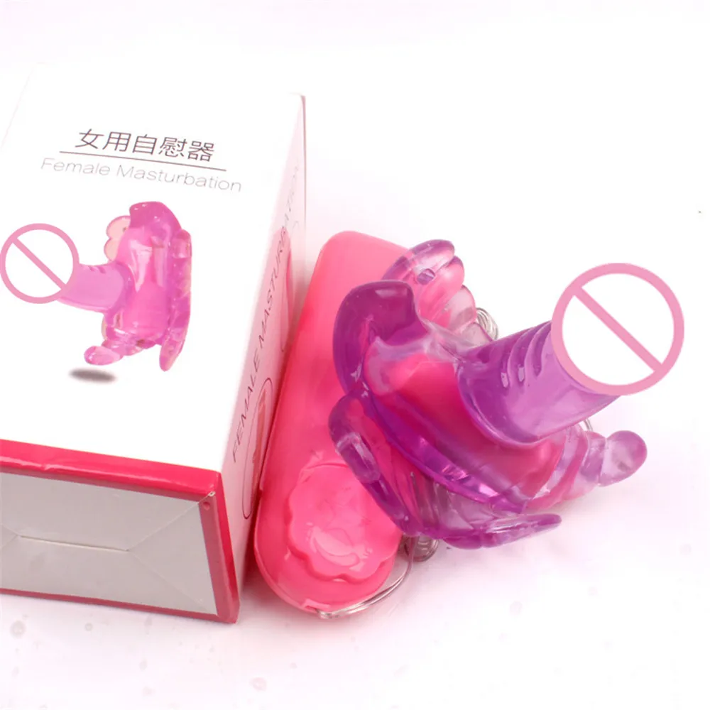 Silicone Vlitoris Vibrator Dildo Sex Toy Female Masturbation Tool Butterfly Clitoris Vaginal Stimulation Artifical Masturbation