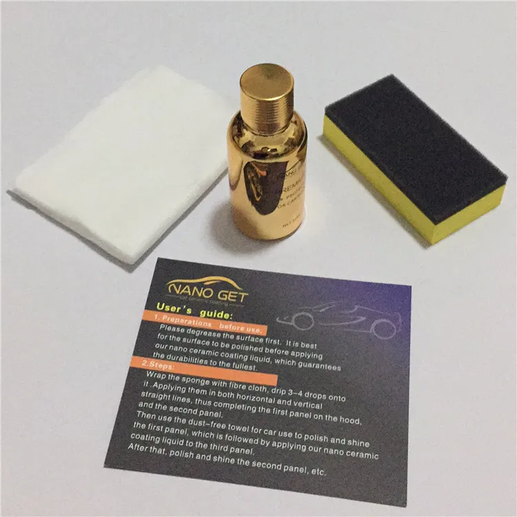 Best quality waterproof nano hydrophobic coating ceramic car paint coating