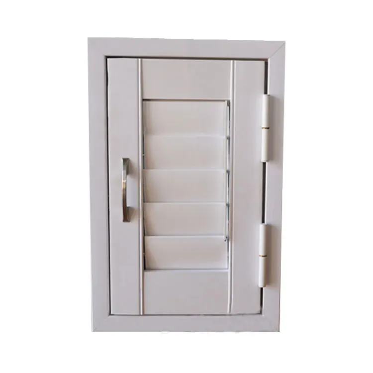 White Sunscreen Horizontal Louver Plantation Shutters