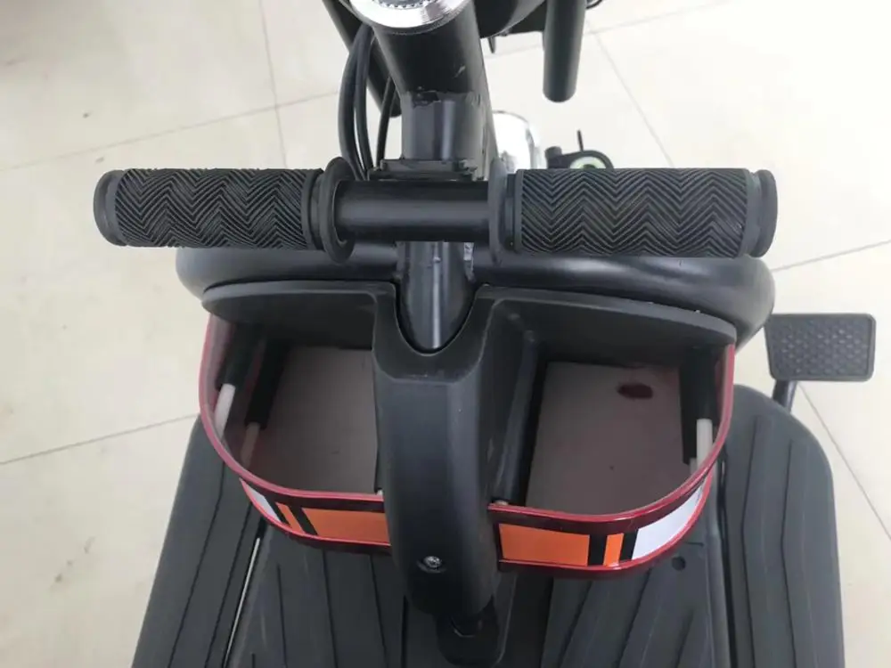 China newest 3 wheel electric cargo bike scooter for old man