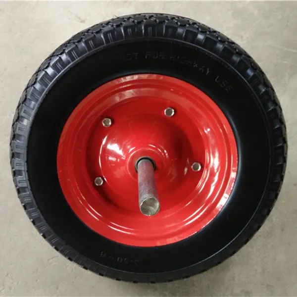 13x3.50-8 PU Wheel for wheelbarrow cart hand trolley