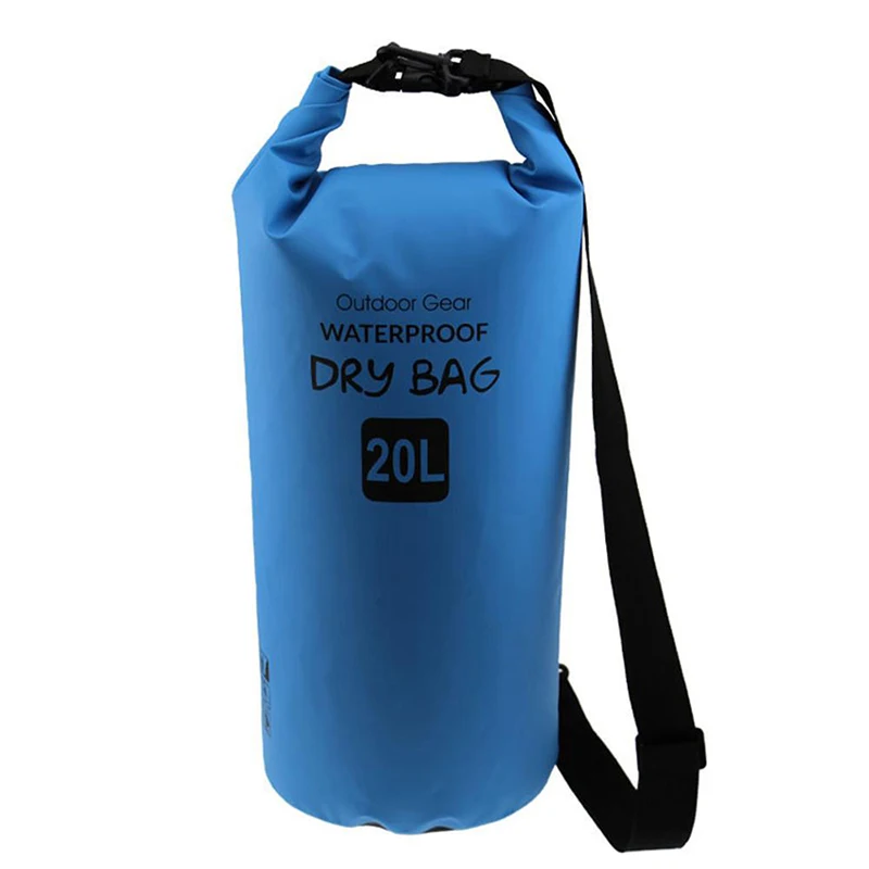 Tarpaulin 15L Ocean Pack Dry Bag for Camping PVC
