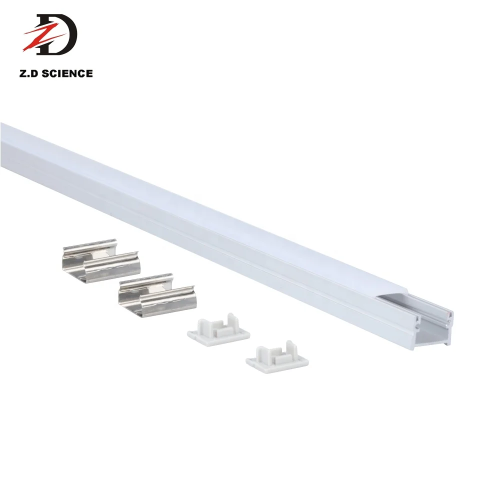 Anodized Silver Waterproof LED Strip Light Aluminum Profile Floor Decoration Light IP65 Waterproof