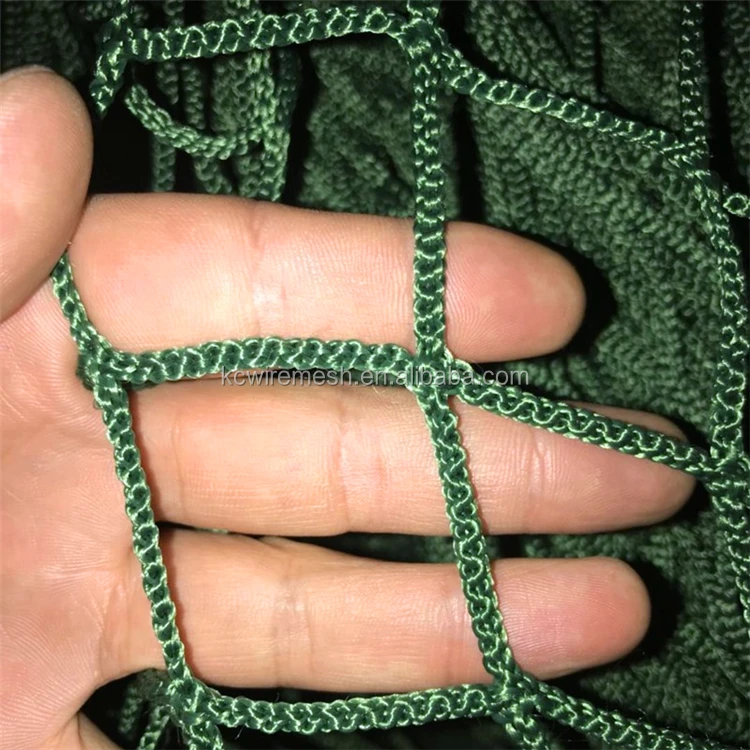 Factory!!!!!! KangChen Black&Red Bungee Elastic Cargo Net for cargo bundle,elastic netting material for car rede de carga