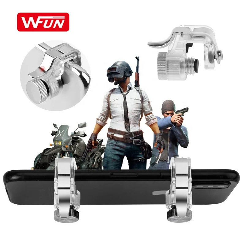 
Original Factory Price R11 Gamepad PUBG Mobile Phone Gaming Joystick Fire Trigger Button Aim Key Shooter 