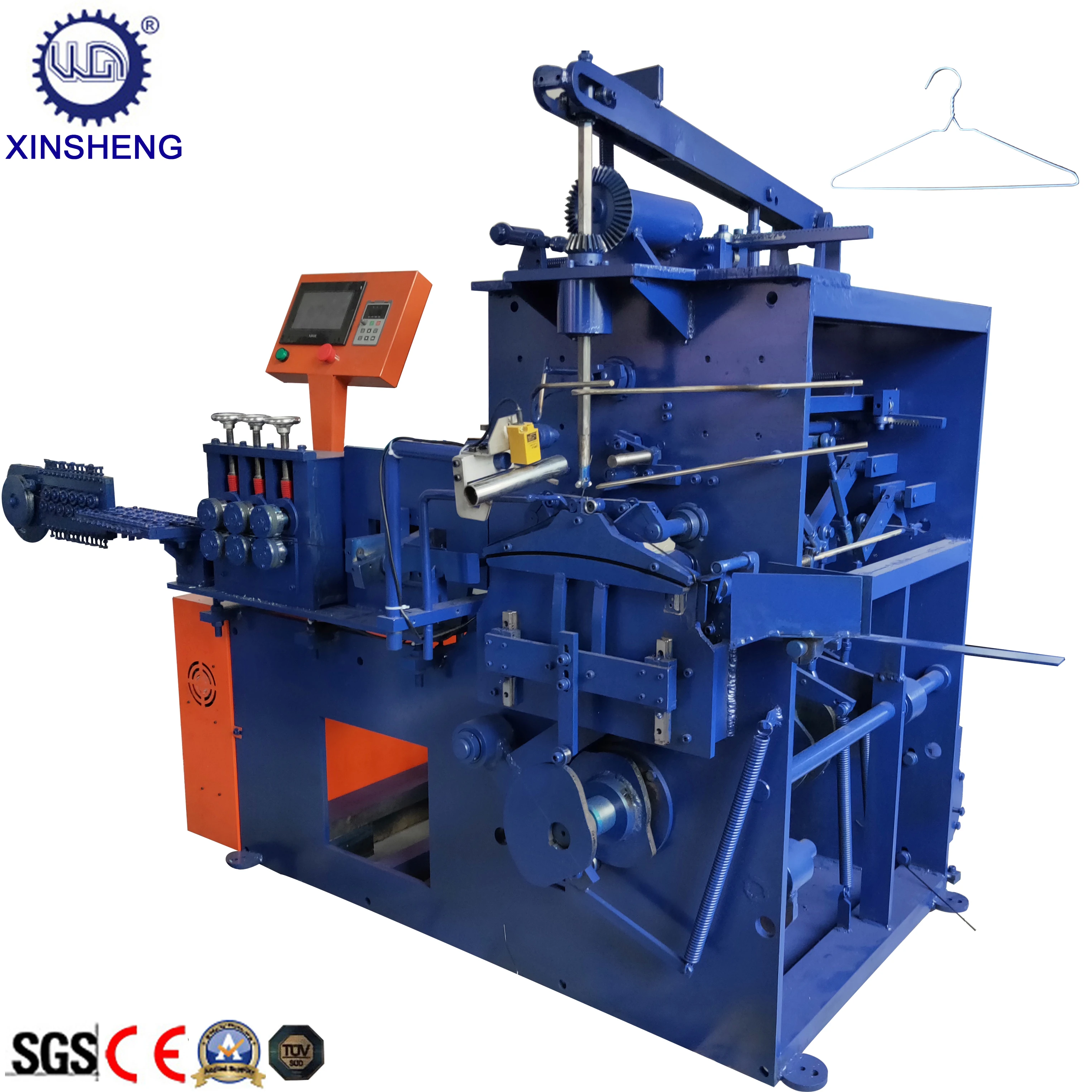 High Quality High Rate Cloth Hanger Making Machine PVC Coating Wire Hanger Making Machine