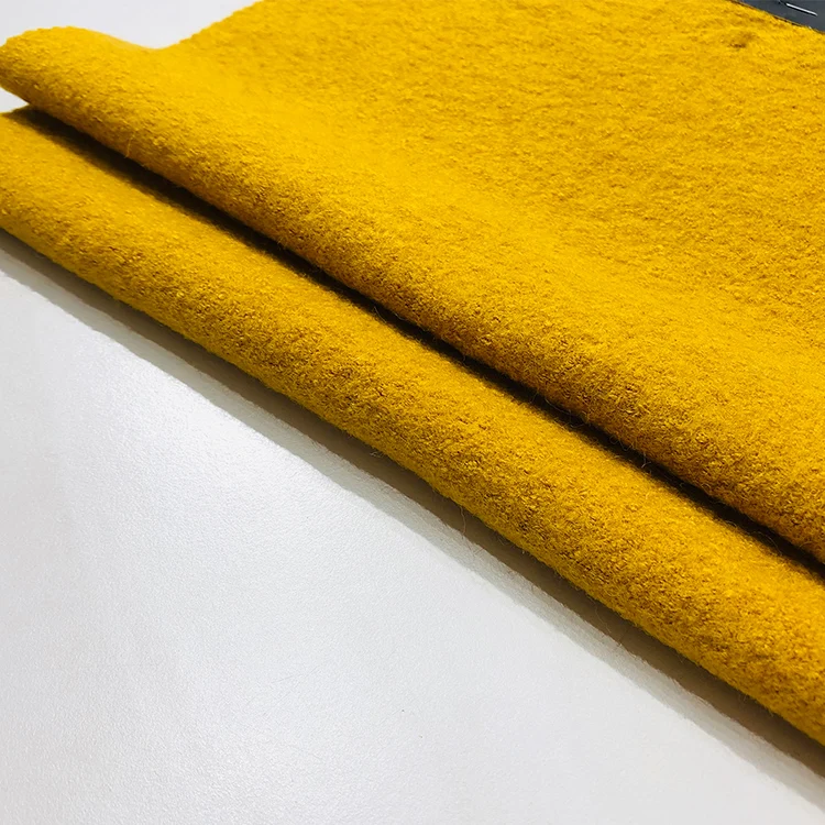 
high quality knitted italian boiled blended viscose wool suit fabric for coat 