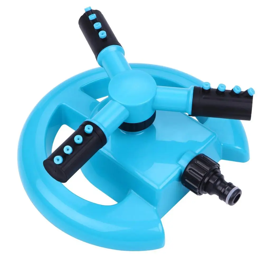 
Adjustable Gardening Supplies 360 Degree Automatic Rotating Portable Garden Lawn Sprinkler 