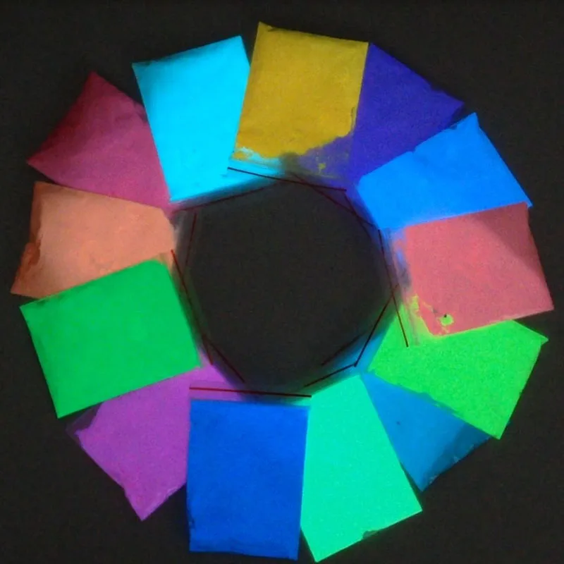 Jingxin Glow in Dark Powder Pigment Luminous Powder Colors for Decoration