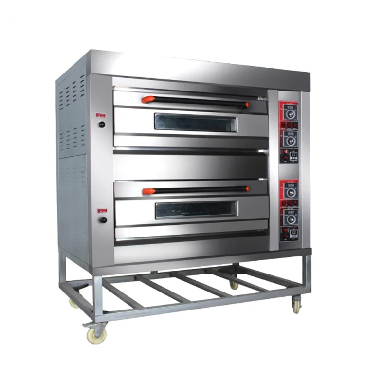 TY Hot sale gas bread double deck oven/salva deck oven