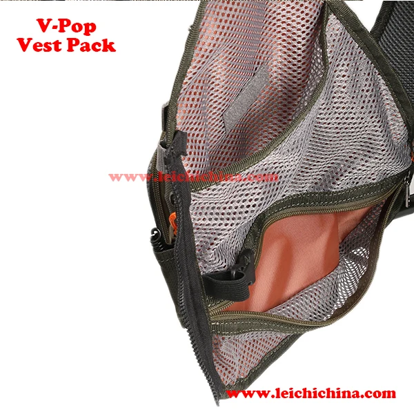 Excellent waterproof fly fishing tackle vest backpack