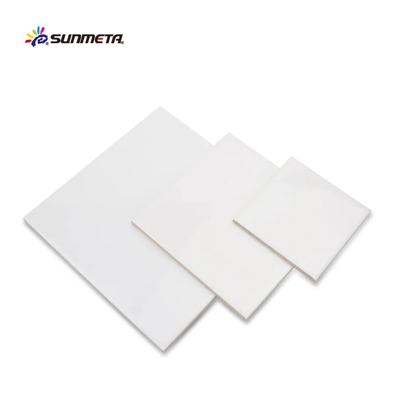  Китайский поставщик Sunmeta популярная белая декоративная настенная плитка с сублимационным покрытием для