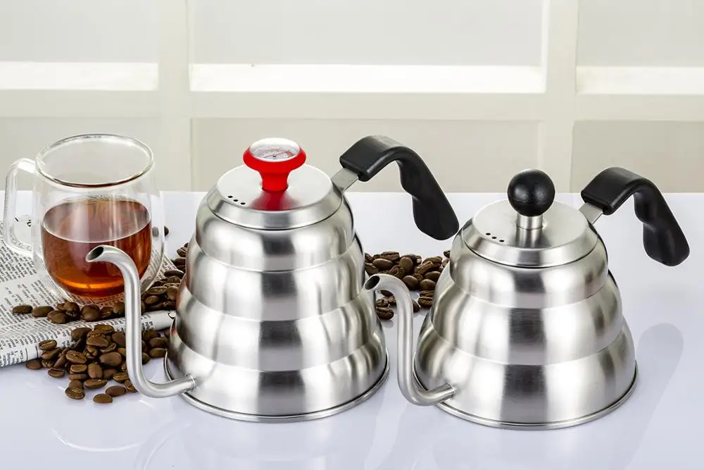  Горячая Распродажа! 1 л/л чайник для кофе из нержавеющей стали
