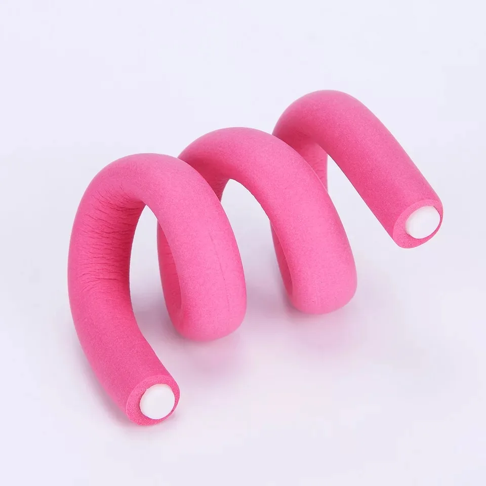 Wholesale Hair Curling Flexi Rods Soft Bendy Long Rollers Foam Magic Air Hair Rollers