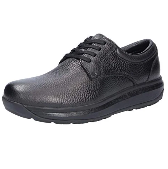 HBA10  black color hospital care central medicare genuine mustang leather comfortable high quality shoes Antibacterial washable