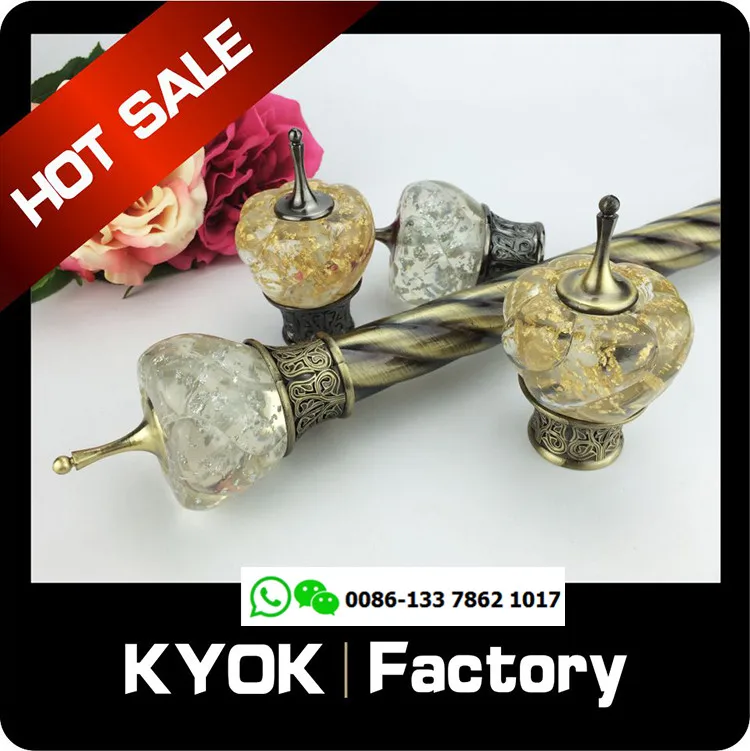 KYOK curtain corner rod home decoration curtain bar/curtain rod price
