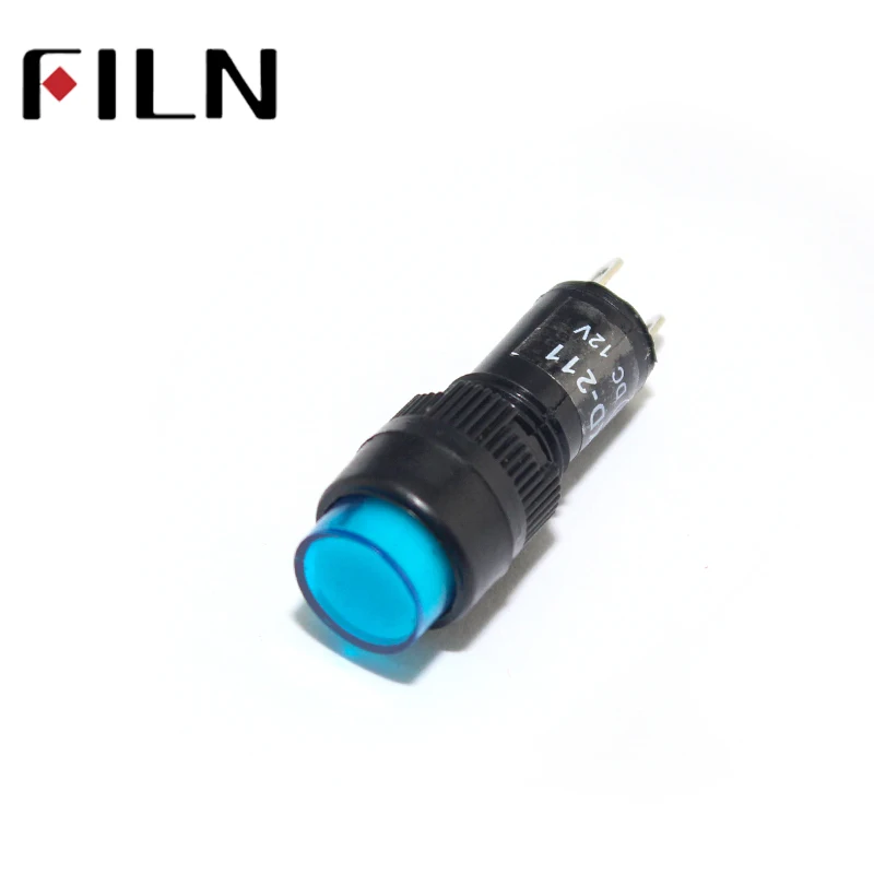 FILN indicator lamp led signal led lamp NXD-212 12mm hole electrical indicator 110v 220v 380v solder pin
