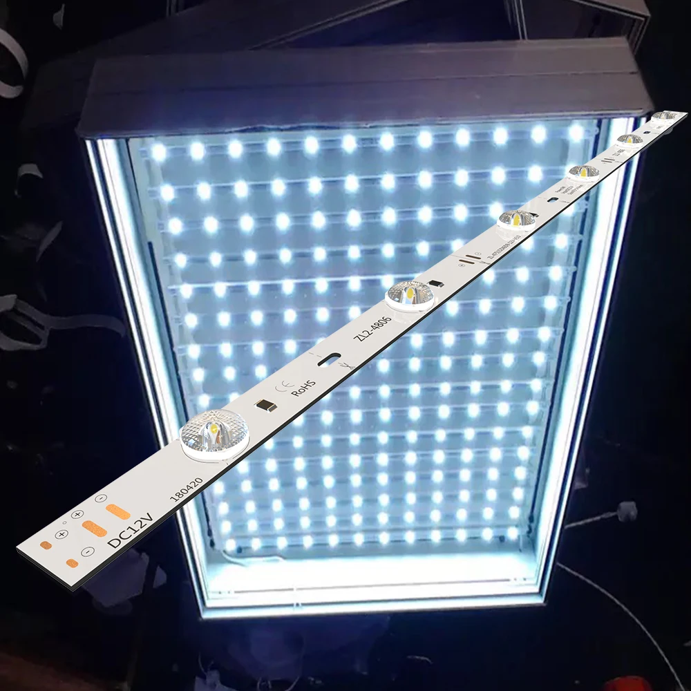 
high quality lattice rigid led backlight strip for dynamic light box OEM  (62109662402)