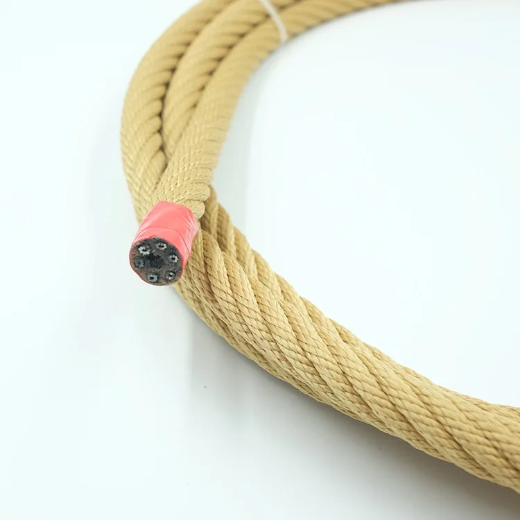 Playground rope pyramid 16mm/18mm PP combination wire rope